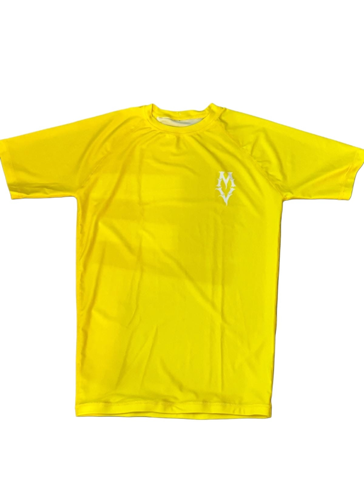 LMV Ranked Rash Guards: Yellow - IBJJF Legal