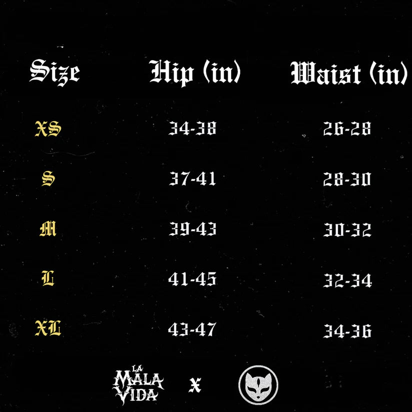 OG La Mala Vida Comp Shorts (MV x Gaidama)