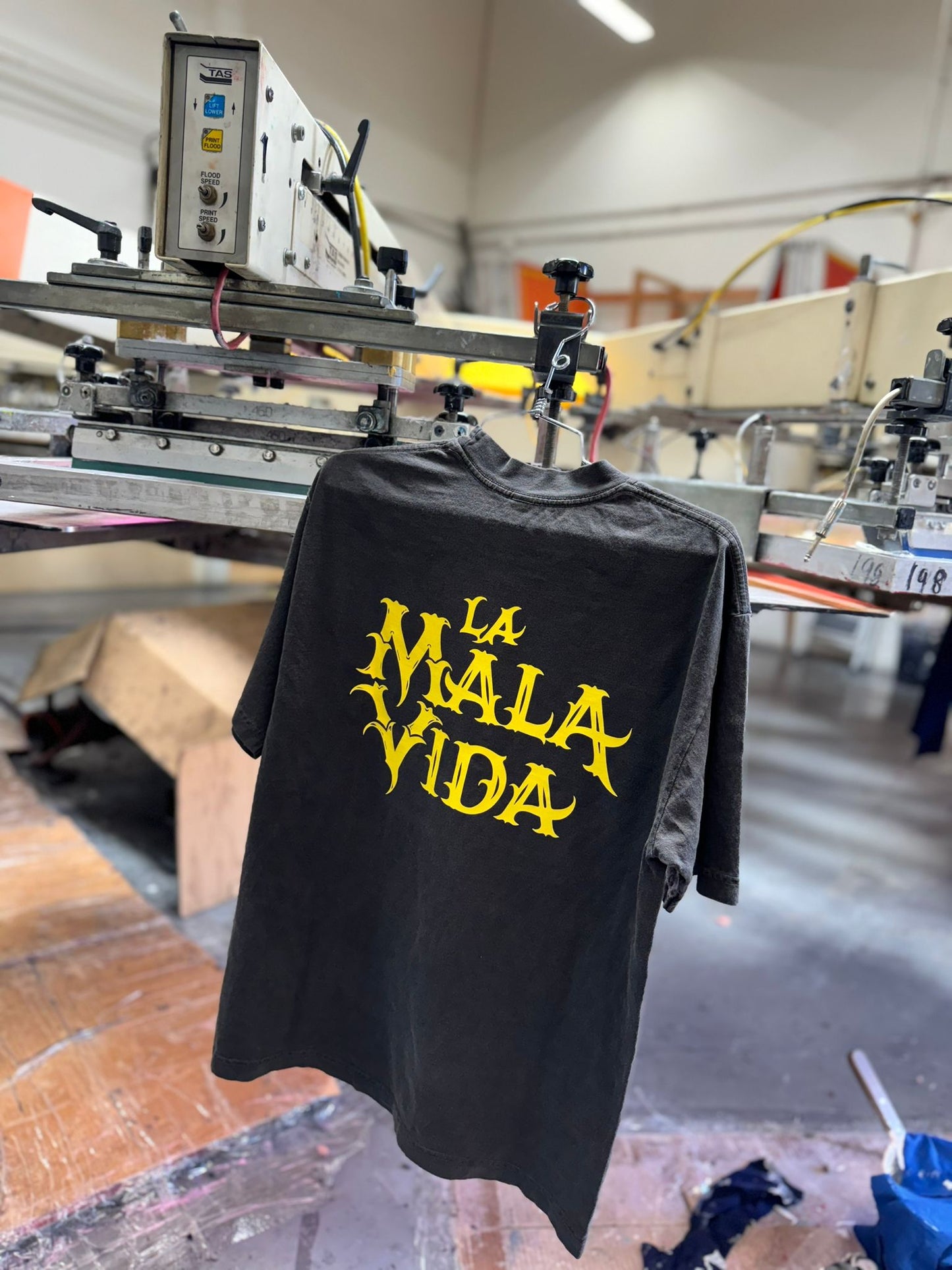 OG La Mala Vida Tee Vintage Black