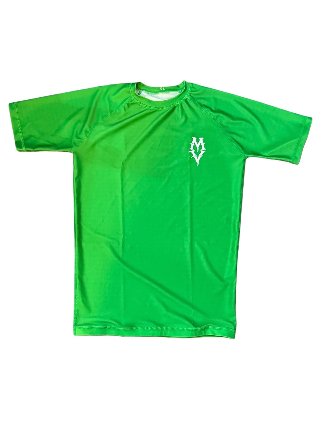LMV Ranked Rash Guards: Green - IBJJF Legal