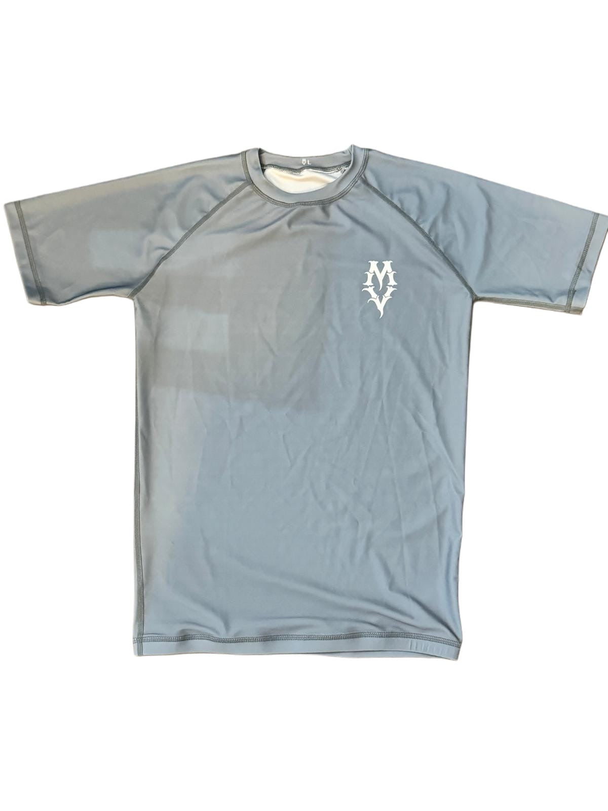 LMV Ranked Rash Guards: Gray - IBJJF Legal