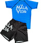 LMV Ranked Rash Guards: Blue - IBJJF Legal