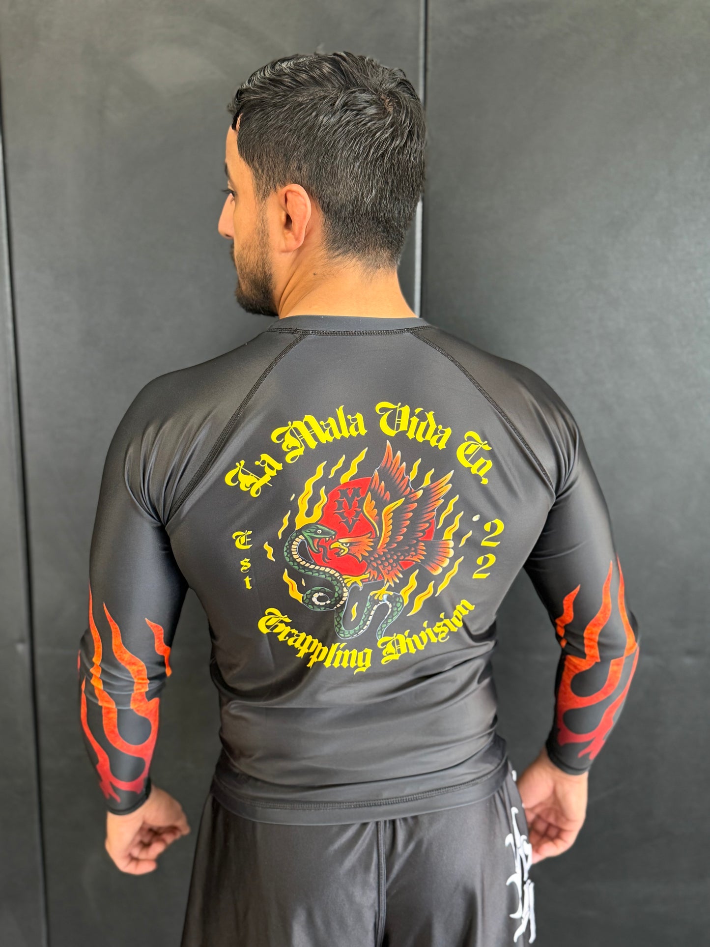Grappling Division Fuego Long Sleeve Rashguard