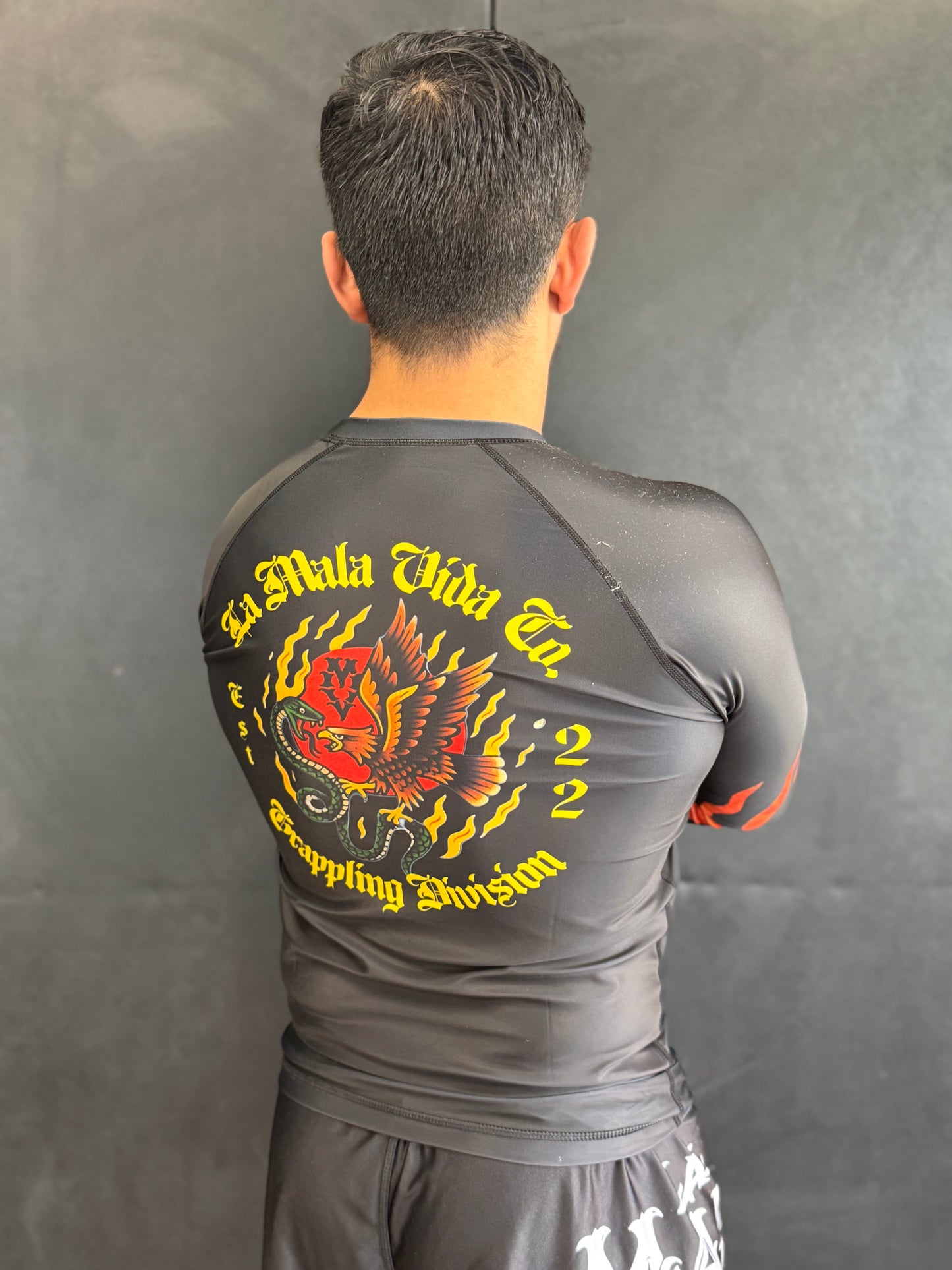 Grappling Division Fuego Long Sleeve Rashguard