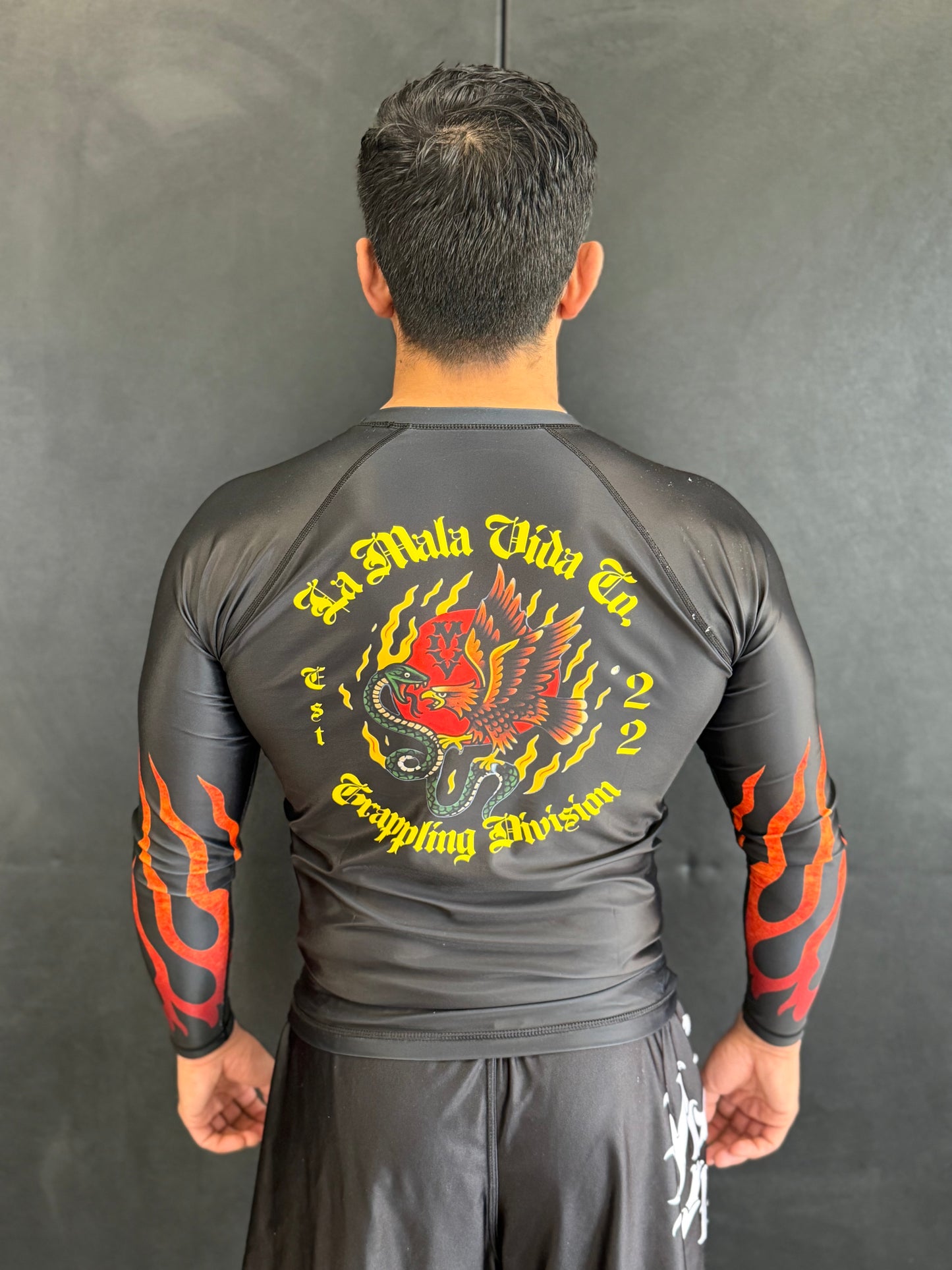 Grappling Division Fuego Long Sleeve Rashguard