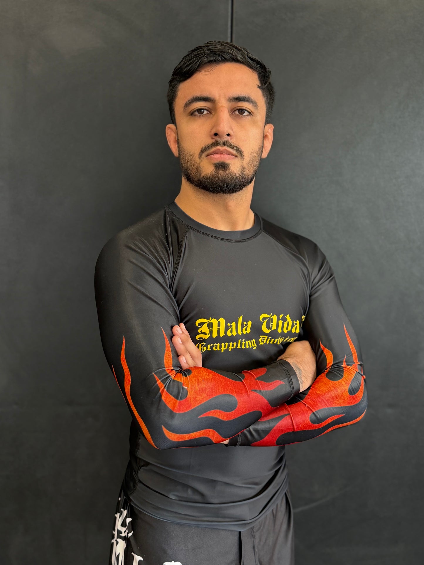 Grappling Division Fuego Long Sleeve Rashguard