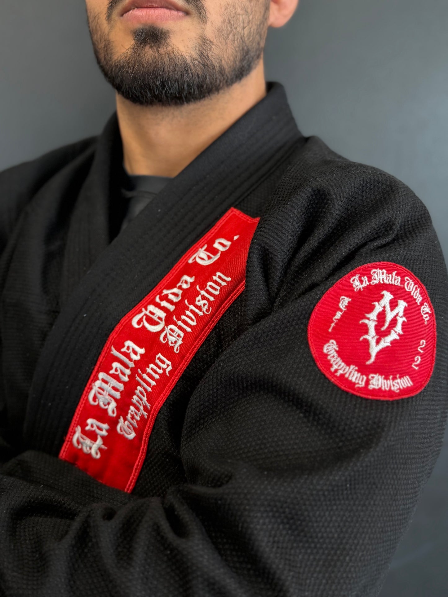 Grappling Division Gi RED & BLACK