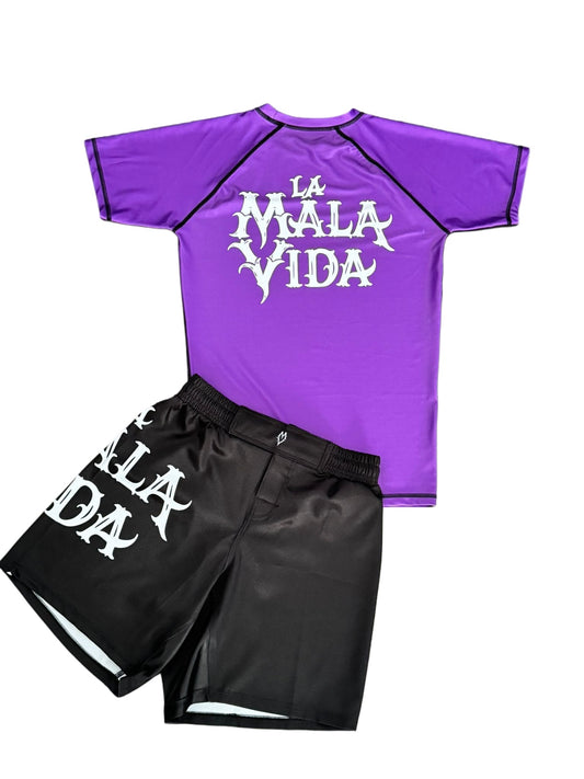 LMV Ranked Rash Guards: Purple - IBJJF Legal