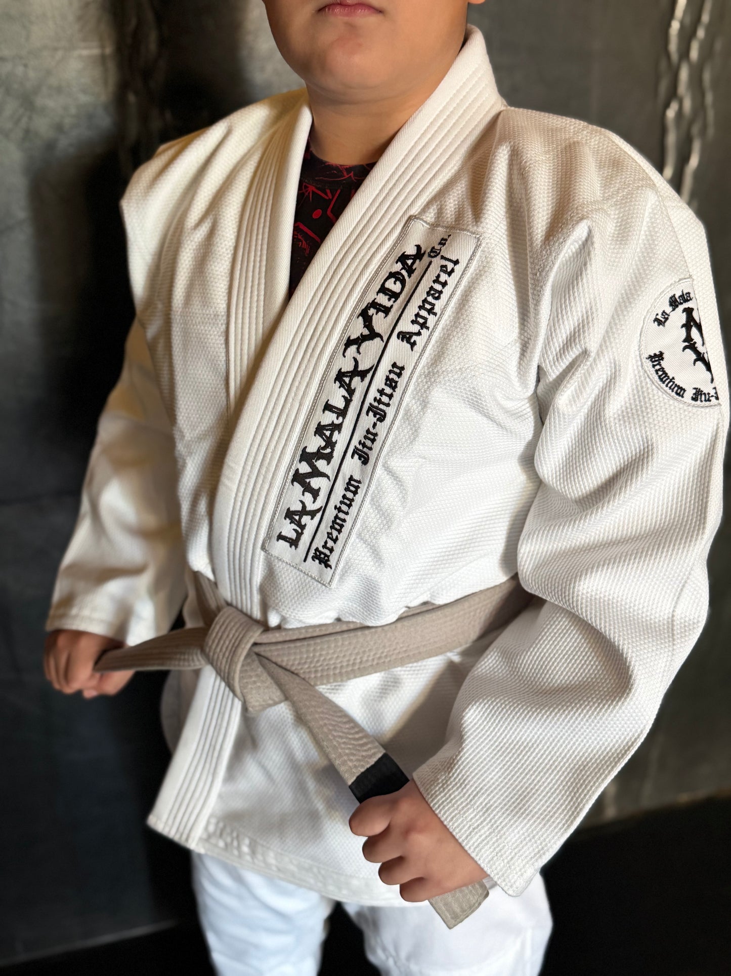 Kids Core Gi La Mala Vida - White