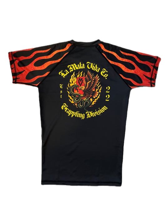 Grappling Division Fuego Short Sleeve Rashguard