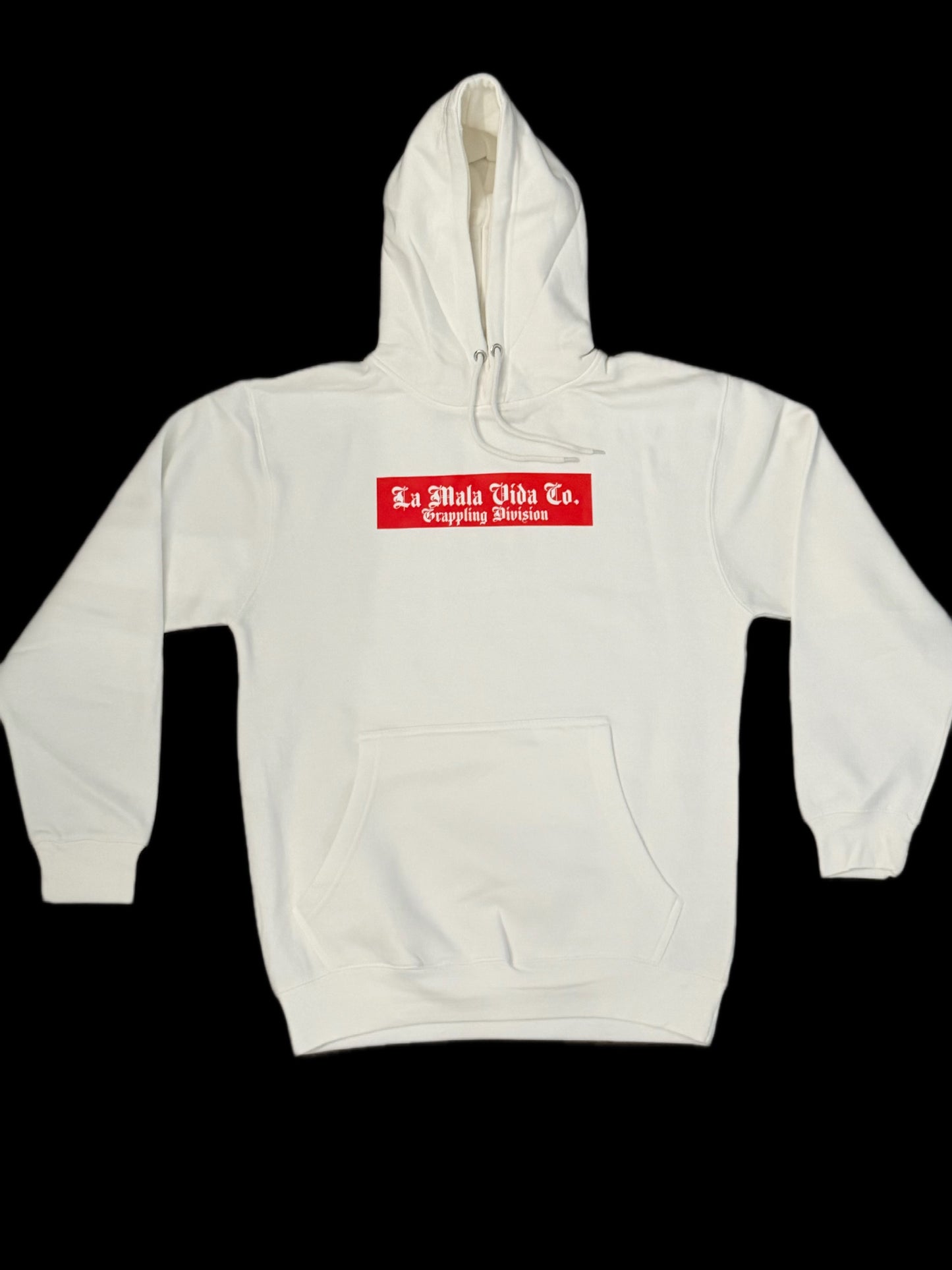 Grappling Division White Hoodie
