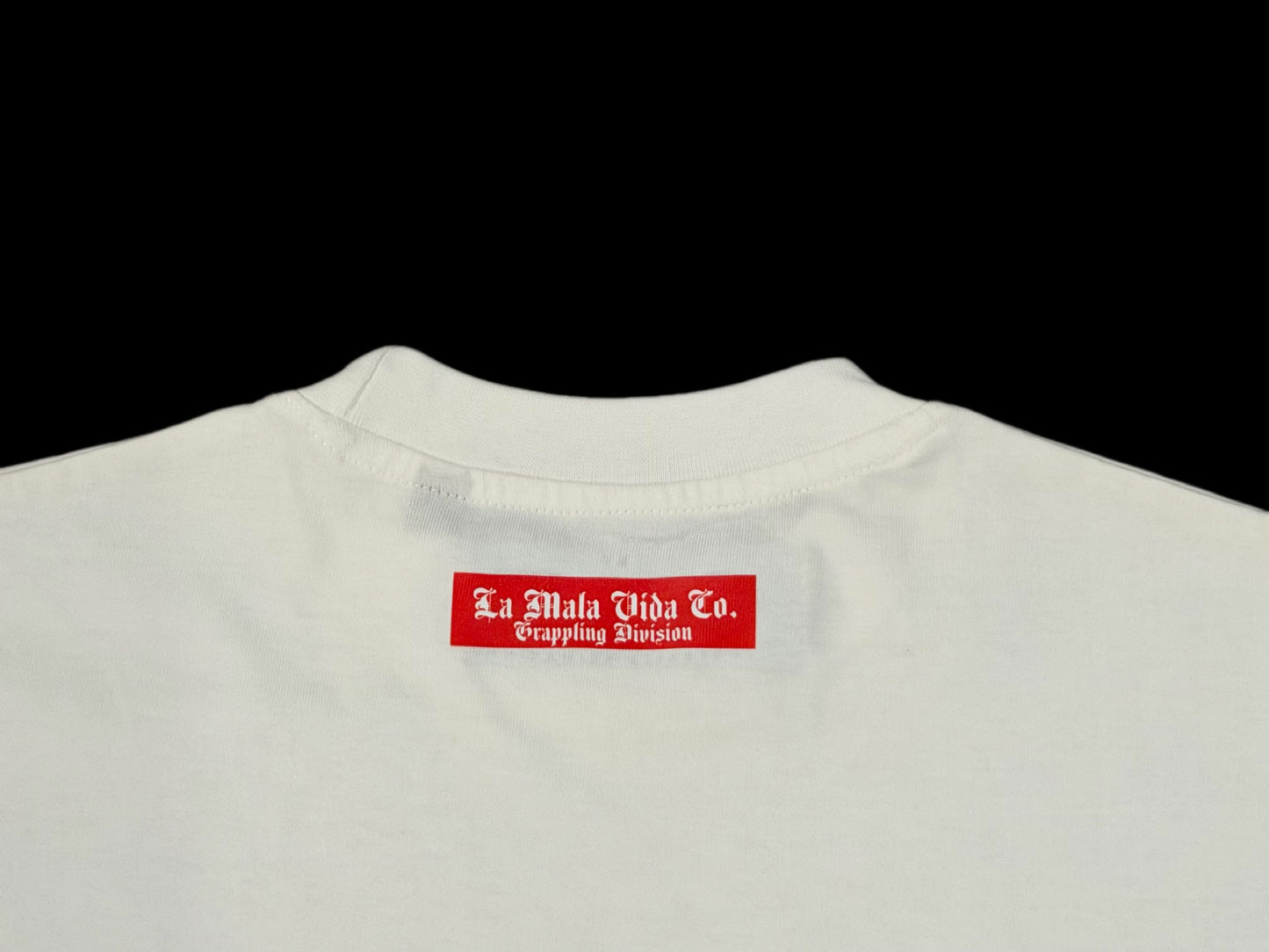 Grappling Division White Tee