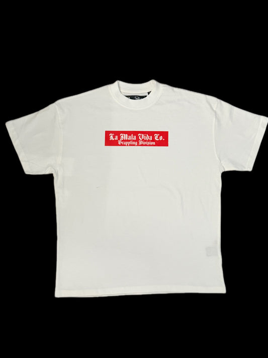 Grappling Division White Tee